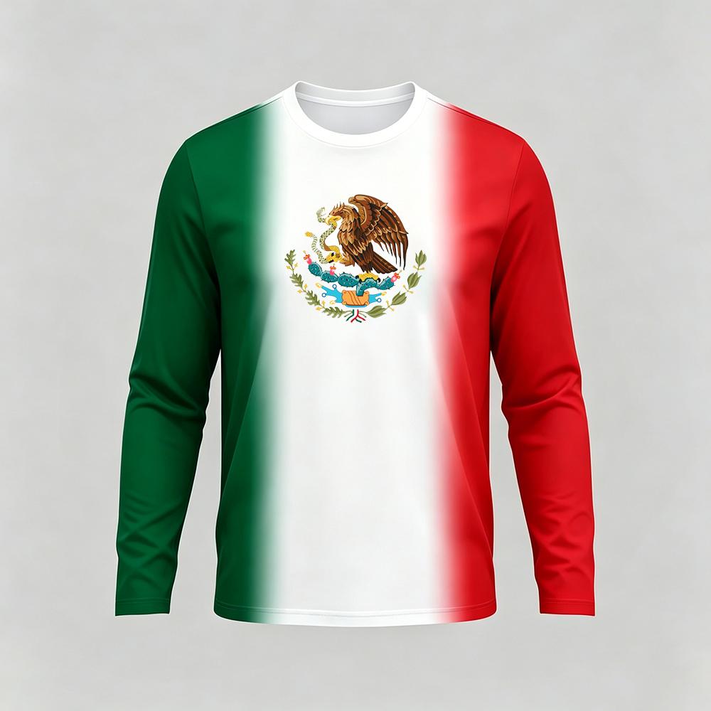 Camiseta de Manga Larga con Es - Mens Fashion Mexico reseña y precio