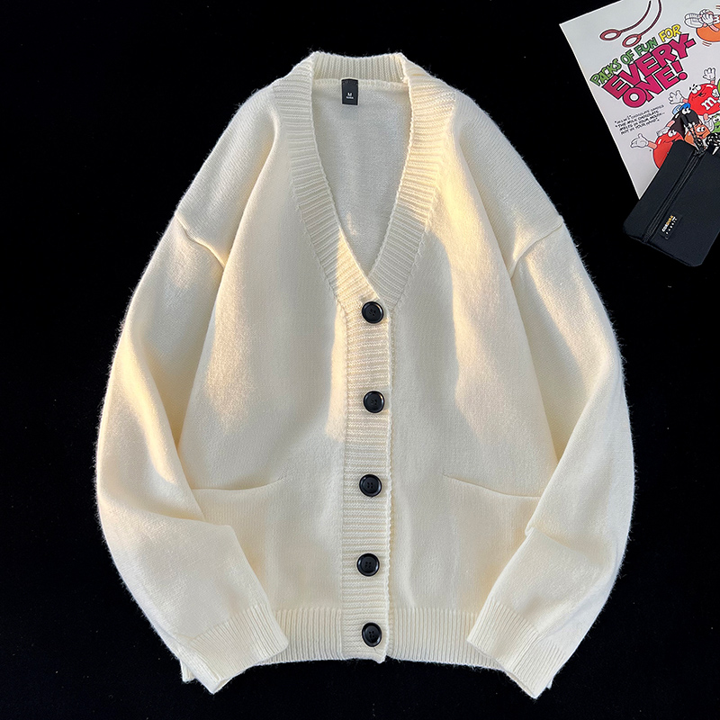Chaqueta de suéter acanalada c - Men'S Fashion V Neck Sweater reseña y precio