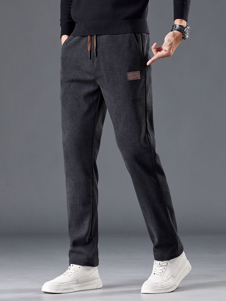 Pantalones de pana para hombre - Men'S Fashion Khaki Pants reseña y precio