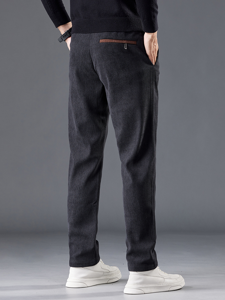 Pantalones de pana para hombre - Men'S Fashion Khaki Pants reseña y precio
