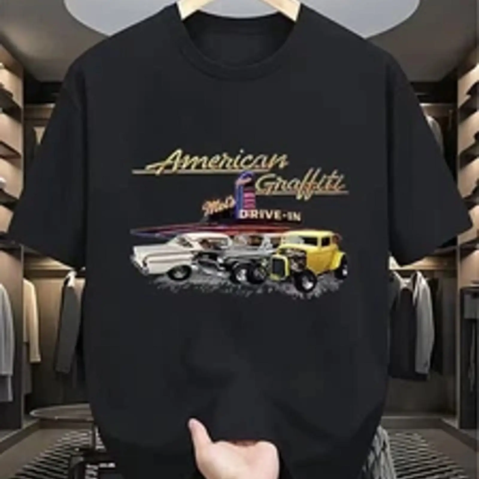 Camiseta Retro Vintage para Ho - 1950S Fashion Men'S reseña y precio