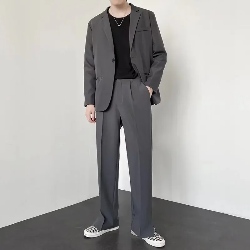 Pantalones de Traje Holgados R - Men'S Fashion Khaki Pants reseña y precio