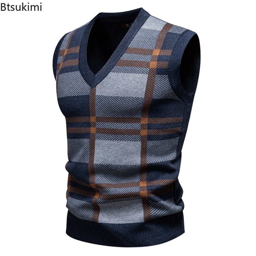 Nuevo Chaleco de Punto para Ho - Men'S Fashion V Neck Sweater reseña y precio
