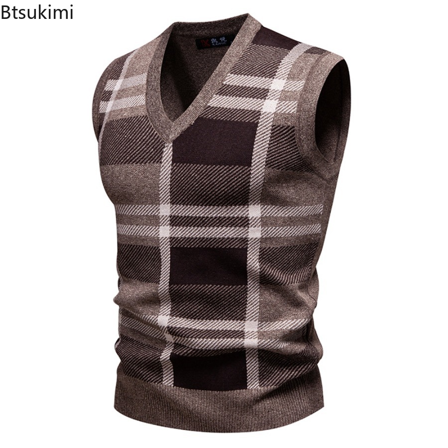 Nuevo Chaleco de Punto para Ho - Men'S Fashion V Neck Sweater reseña y precio