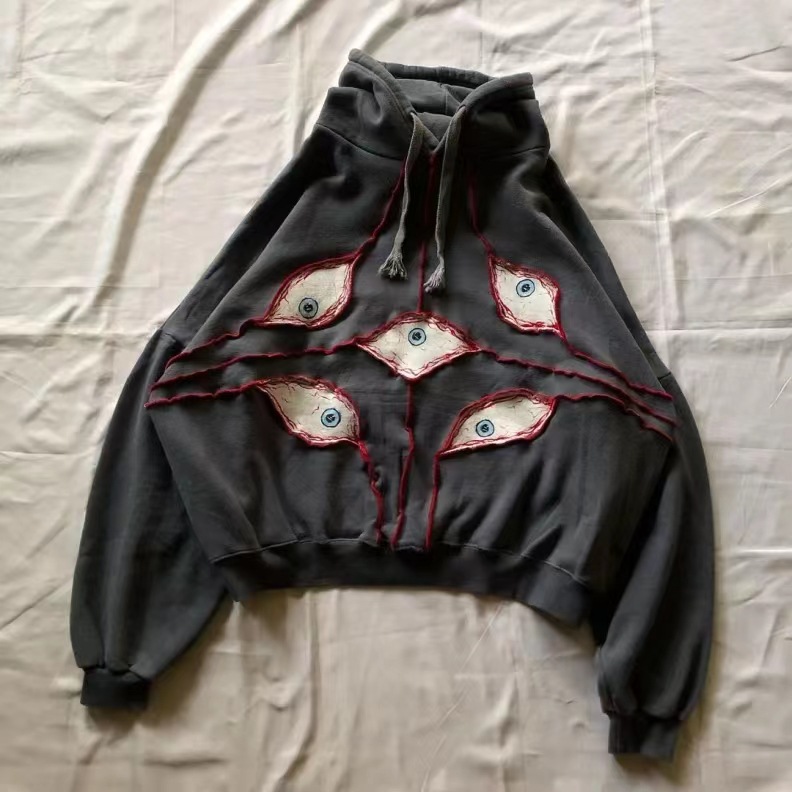 Ropa para hombre, sudadera con - Men'S Fashion Y2K reseña y precio