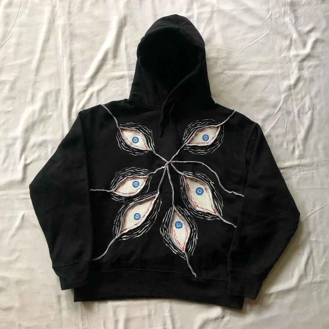 Ropa para hombre, sudadera con - Men'S Fashion Y2K reseña y precio